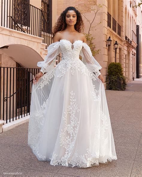 Off The Shoulder Wedding Dresses 18 Bridal Looks