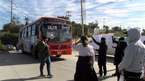 Se Manifiestan Por El Aumento A La Tarifa De Transporte P Blico