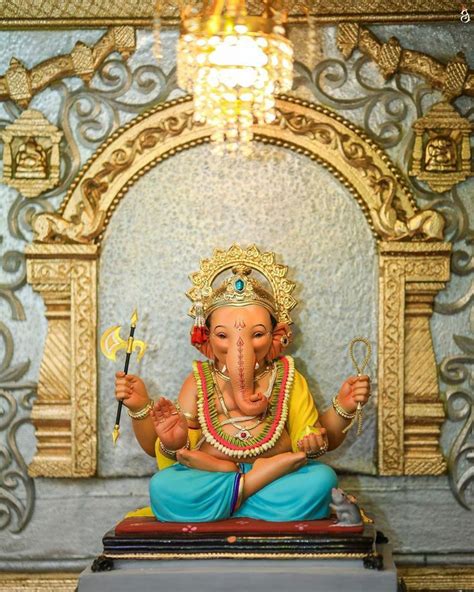 Pin By Ajay Shree On Ganpati Ganpati Bappa Photo Ganesh Photo