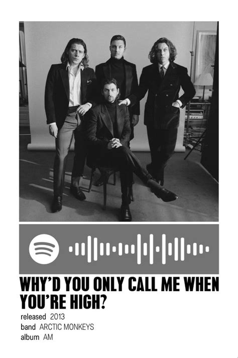 Whyd You Only Call Me When Youre High Arctic Monkeys By Issy Music