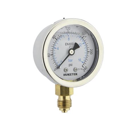 103A 104A Bayonet SS Case Liquid Filled Pressure Gauge PRODUCTS 沪科制造