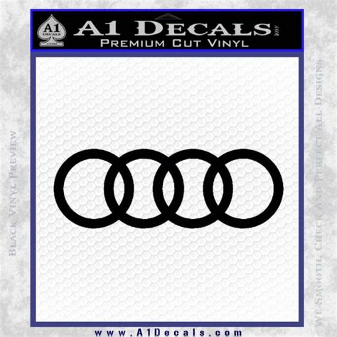 Audi Decal Sticker Rings DS » A1 Decals