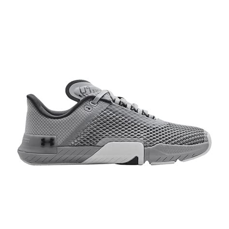 Under Armour Tribase Reign 4 Mod Grey In Gray For Men Lyst