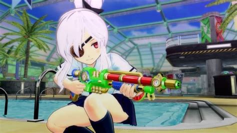 Senran Kagura Peach Beach Splash Water Gun Introduction Gameplay Part