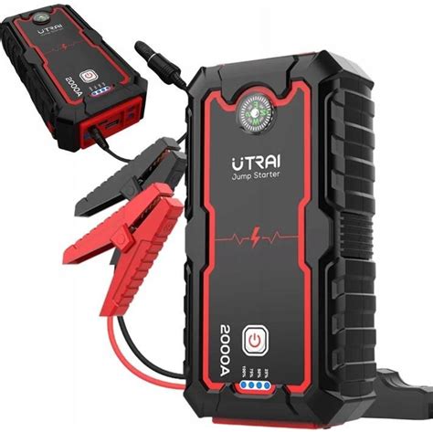 Prostownik Do Akumulatora Utrai Rozrusznik Powerbank Jump Starter 2000A