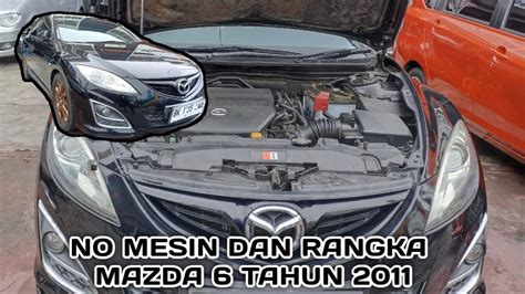 No Mesin Dan Rangka Mazda Tahun Youtube