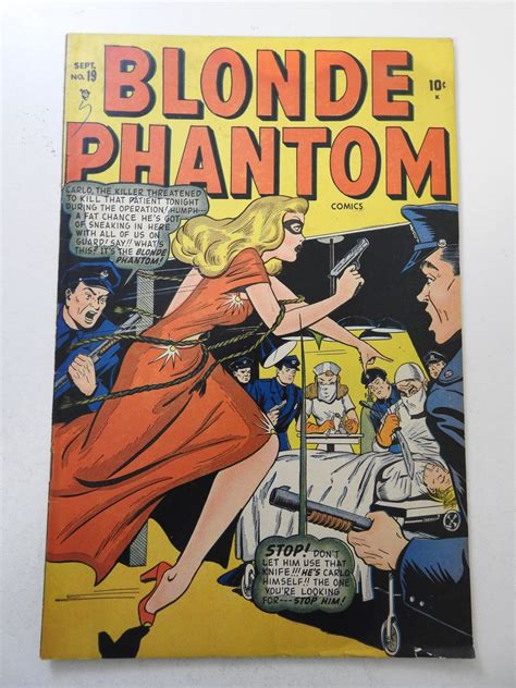 Blonde Phantom Comics Fn Condition Comic Books Golden Age Marvel Superhero