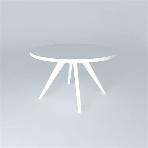 round table free 3D model | CGTrader