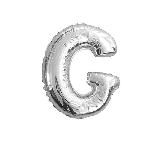 BALLON METALLIQUE LETTRE G