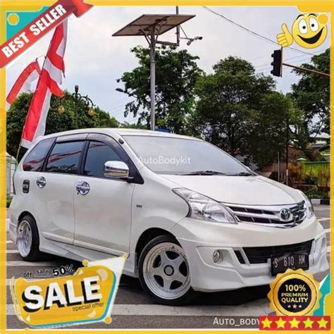 Jual Bemper Bodykit Toyota All New Avanza 2012 2014 Bodykit Avansa