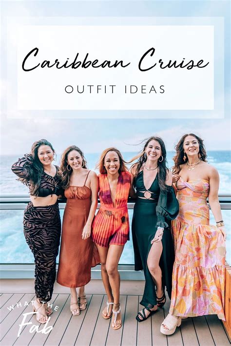 Perfect Outfits For A Dreamy Caribbean Cruise