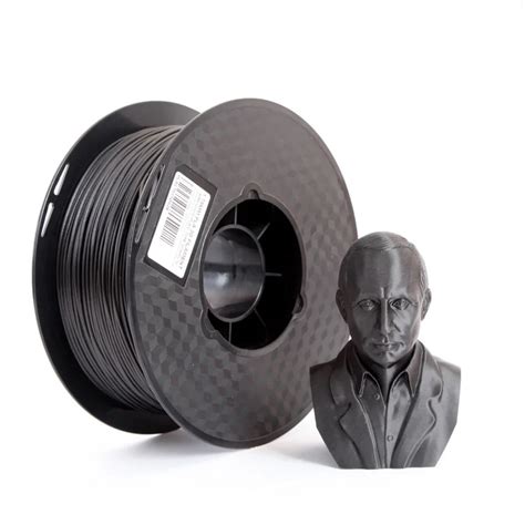 Нить для 3D-принтера, наполненная пла, карбоновый фильтр 1,75 мм, 1 кг ...