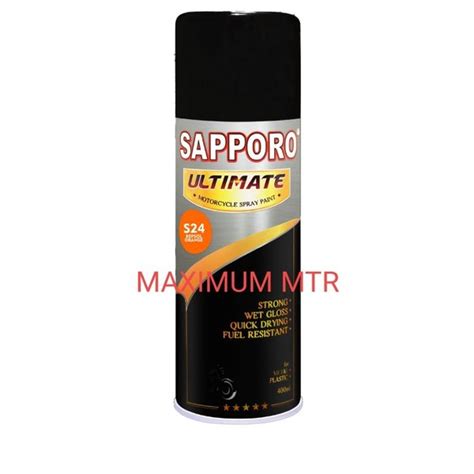 Jual Cat Semprot Sapporo Ultimate S Repsol Orange Tahan Bensin Di