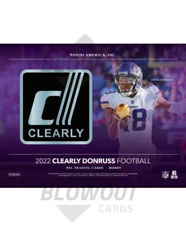 Panini Clearly Donruss Football Hobby Box