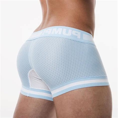 Sous vêtement Boxer en maille pour homme sous vêtement Sexy caleçon