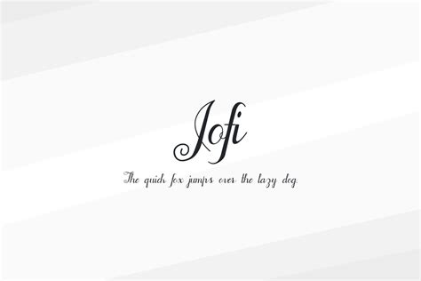 Jofi Font - Download Free - JustFreeFonts.com