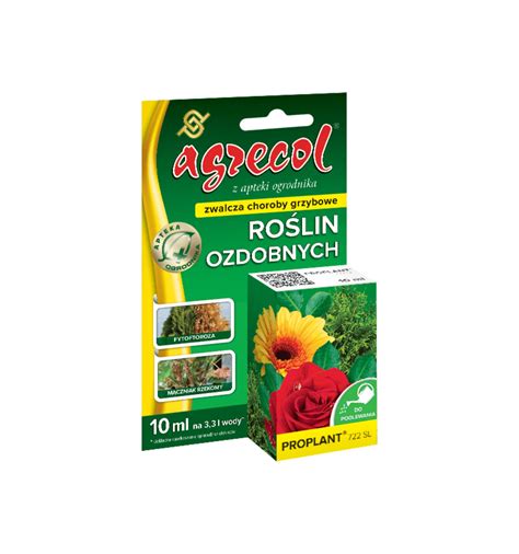 Proplant 722 Sl Na Fytoftorozę Zgorzel 10 Ml Agrecol Egarden24pl