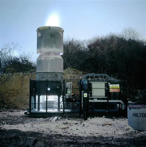 Landfill Gas Flare Photograph by Robert Brook/science Photo Library ...