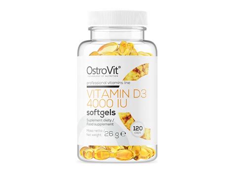 WITAMINA VITAMIN D3 4000 IU SOFTGELS 120KAPS 12200687996 Allegro Pl