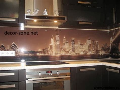 Kitchen glass wall panels - designs, ideas, advantages