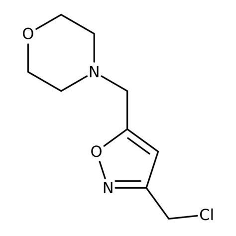 4 3 Chloromethyl Isoxazol 5 Yl Methyl Morpholine Tech Thermo