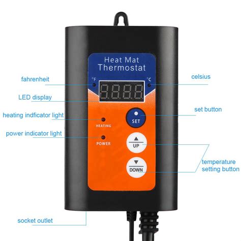 Digitale Temperatuurregelaar Thermostaat Temperatu Grandado