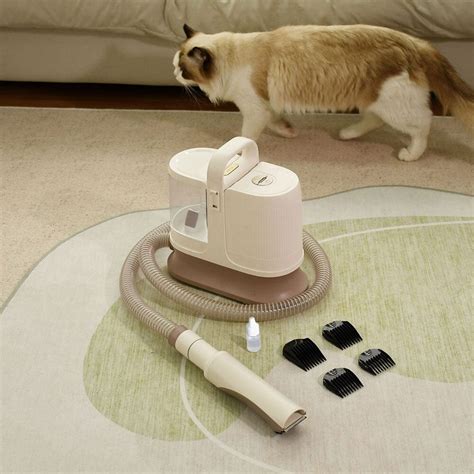 6 In 1 Pet Grooming Kit Vacuum With Brushes Comb Living And Home
