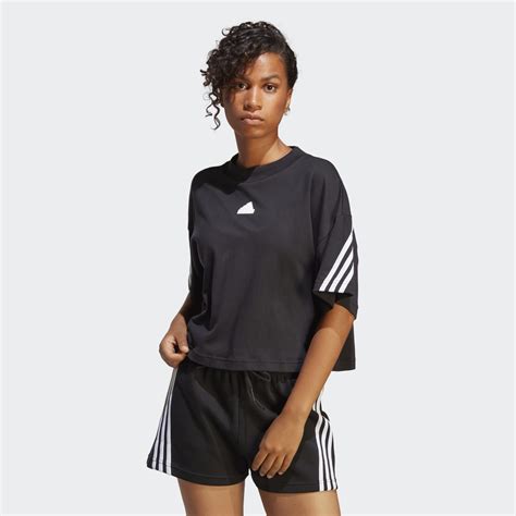 Adidas Future Icons 3 Stripes Tee Black Adidas Uae