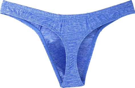 Ikingsky Mens Stretch Thong Underwear Soft T Back Mens Underwear Low Rise Bulge Under Panties