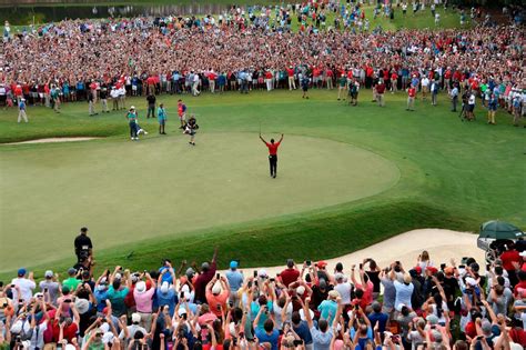 Tiger Woods Wins Tour Championship For First Pga Tour Victory Since