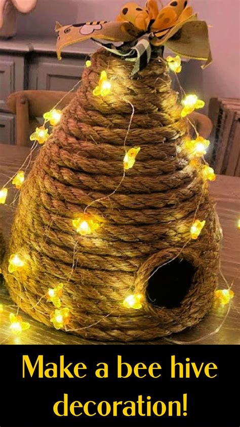 How To Make A Decorative Bee Skep Celebrate Decorate In Bee