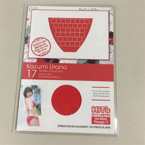 浦野一美 ピンスポ ホット ビキニ トレカ カード ボトム Hot Bikini Through Card HIT s ヒッツ AKB SDN あ行