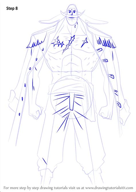 Learn How To Draw Edward Newgate Aka Whitebeard From One Piece One