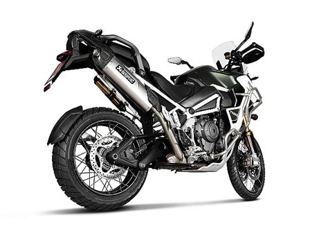 Ponteira Akrapovic Tit Nio Triumph Tiger Modena