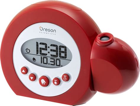 Oregon Scientific RM 303P Radio Sveglia Rosso Amazon It Elettronica