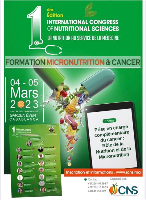 Icns Formation Certifiante Micronutrition Et Cancer