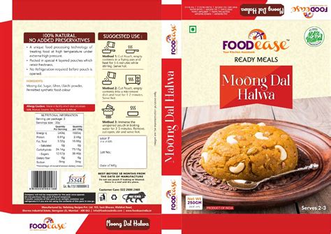 Ready To Eat Moong Dal Halwa G Packaging Type Packet At Rs