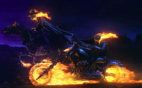 Ghost Rider Movie Nicolas Cage Johnny Blaze Profile Ghost Rider