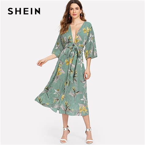 Aliexpress Buy SHEIN Multicolor Vacation Boho Bohemian Beach