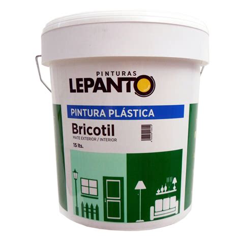 PLASTICO MATE INT EXT BRICOTIL BLANCO Colors Pinturas