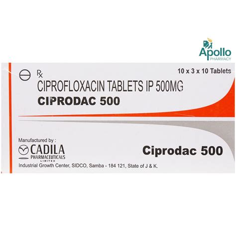 Ciprodac Tablet Uses Side Effects Price Apollo Pharmacy