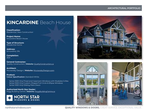 Residential Architectural Portfolio - North Star Windows