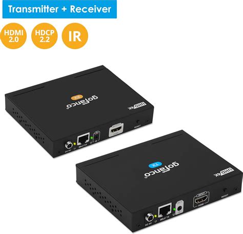 Gofanco K Hdmi Extender Over Ip Matrix Configurable Kit Tx Rx