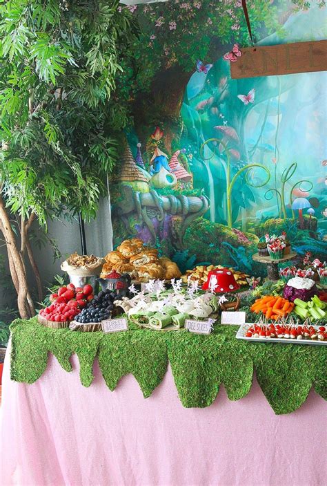 Be Swept Away To The Enchanted Forest Themed Birthday Party From