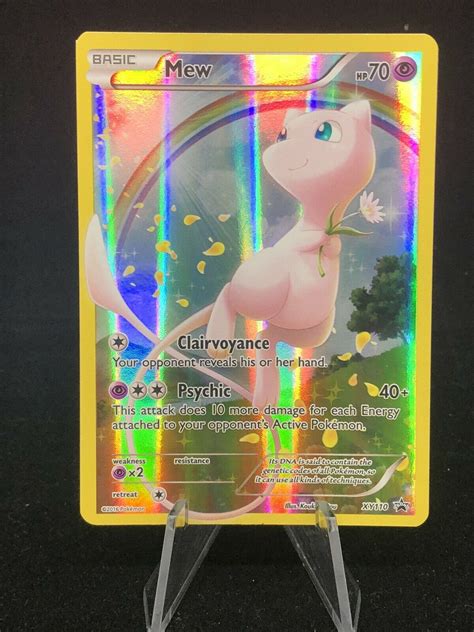 Mew Full Art Promo Xy Pokemon Generations Mythical Collection