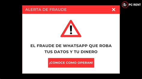 ALERTA DE FRAUDE POR WHATSAPP CONOCE COMO OPERAN YouTube