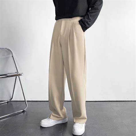 Korean Baggy Loose Fit Pants For Men Offduty India