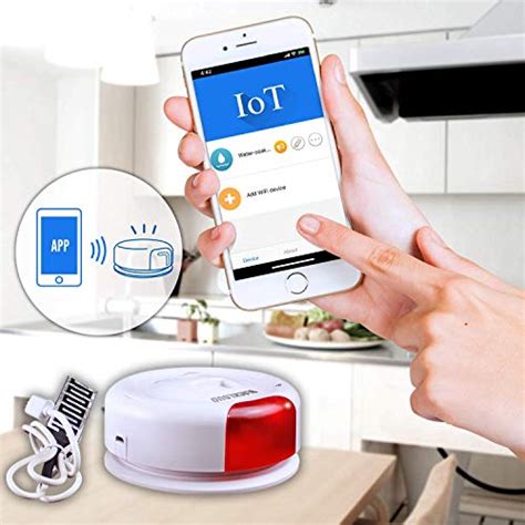 Mwgears Wsg Smart Wi Fi Water Sensor Flood And Leak Detector Alarm