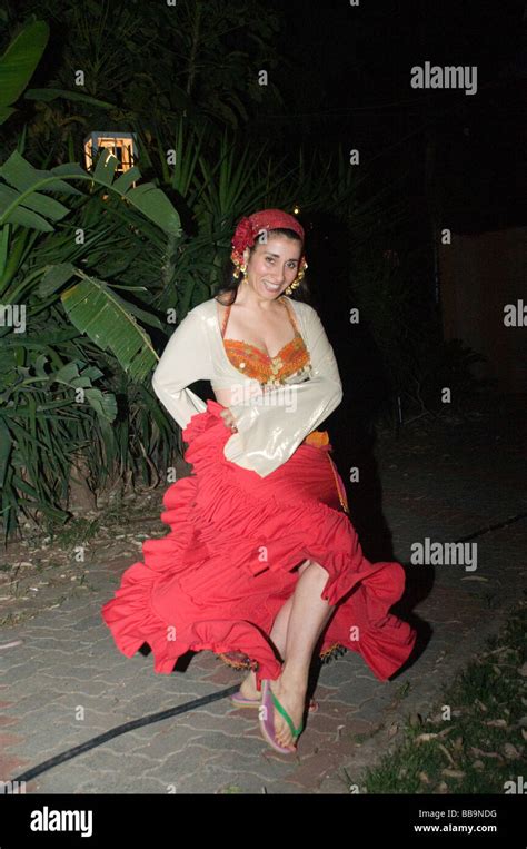 Gypsy woman dancing hi-res stock photography and images - Alamy