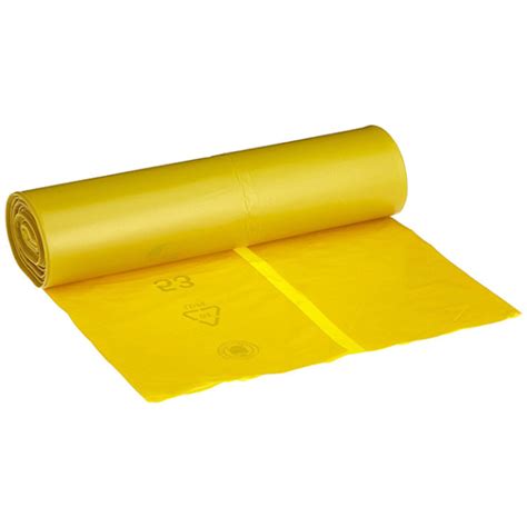 SACCO IMMONDIZIA CM 70X110 GIALLO 300 PEZZI Italchim Shop